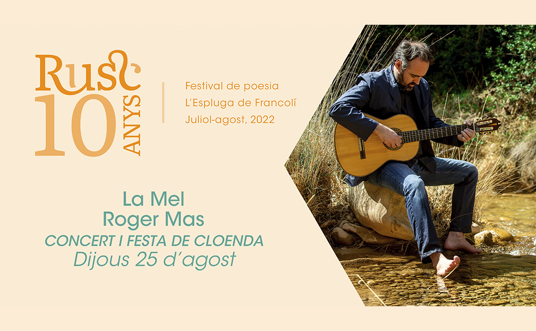 La Mel · Concert de Roger Mas i festa de cloenda