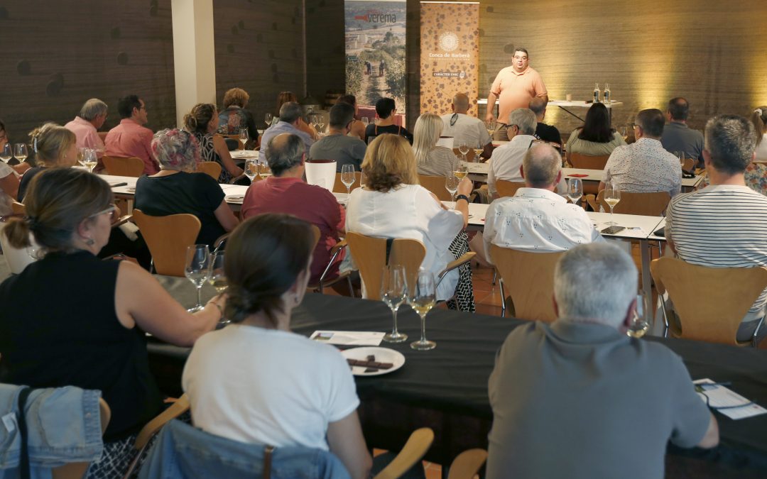 Tast-maridatge de vins DO Conca de Barberà, a càrrec de Xavier Bassa