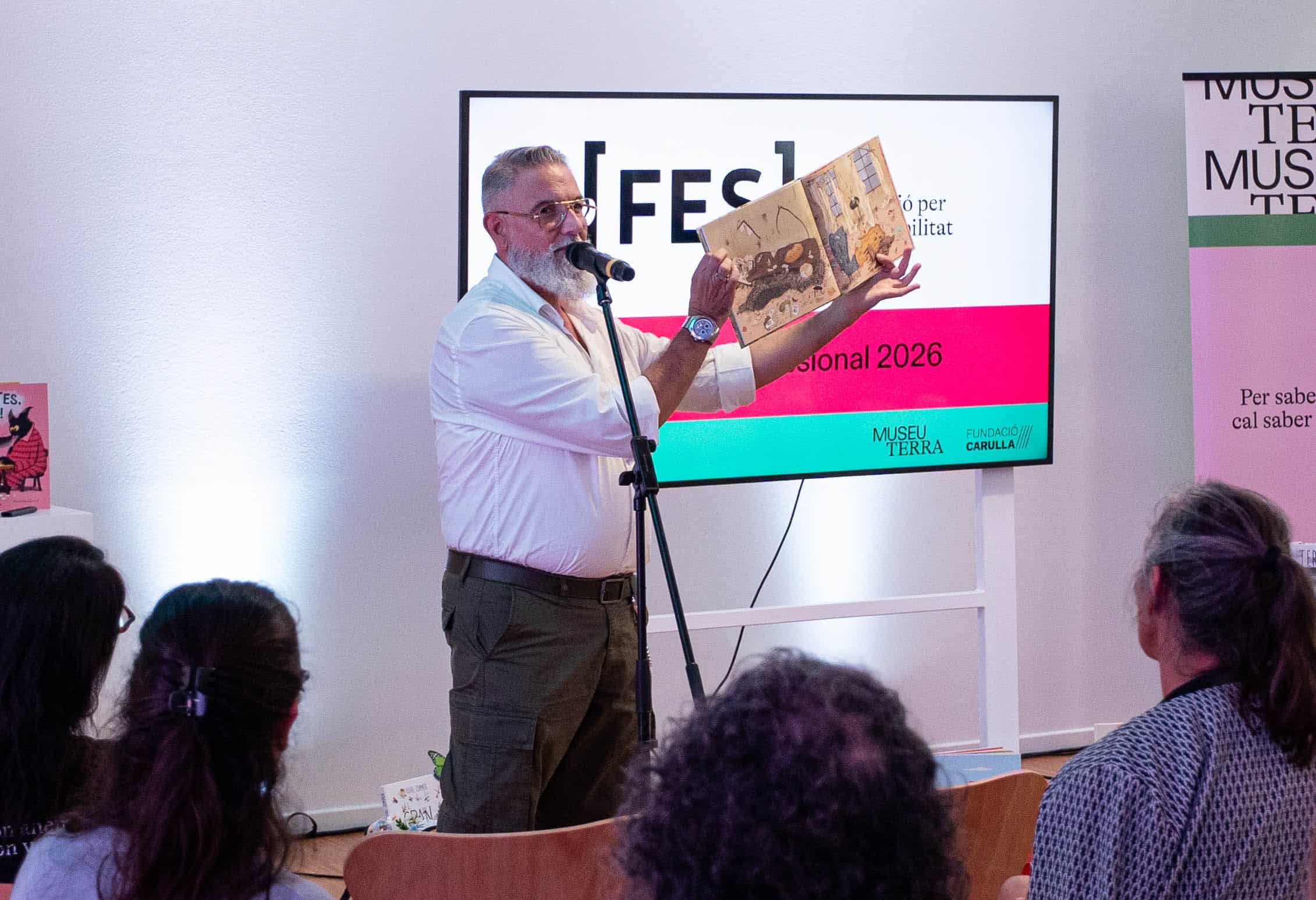 Dimas Fàbregas durant la conferència del [FES] professional 2026